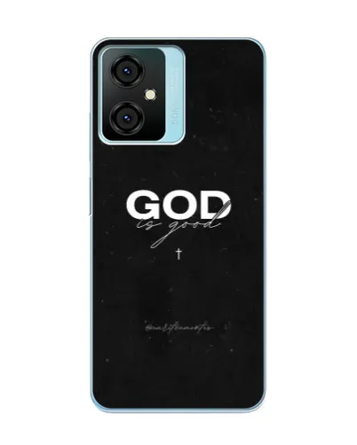 Чехол для Blackview Oscal C70 с картинкой «GOD — Бог над всем»