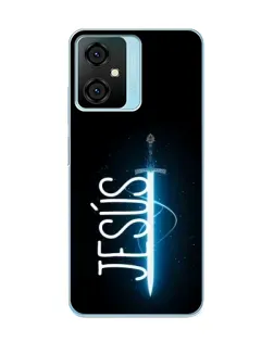 Чехол для Blackview Oscal C70 с картинкой «Меч Духа Jesus»