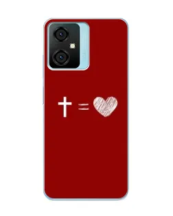 Чохол для Blackview Oscal C70 з картинкою «Рівняння любові»
