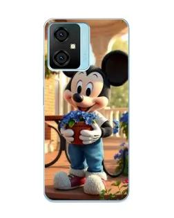 Чехол для Blackview Oscal C70 с картинкой «Микки садовод»