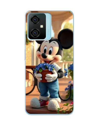 Чехол для Blackview Oscal C70 с картинкой «Микки садовод»