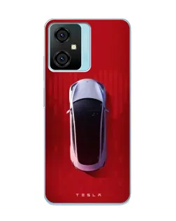 Чехол для Blackview Oscal C70 с картинкой «Tesla Top View»