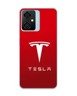 Чехол для Blackview Oscal C70 с картинкой «Tesla Red Classic»