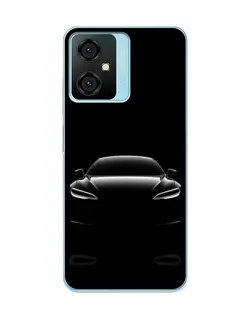Чехол для Blackview Oscal C70 с картинкой «Силуэт Tesla Night»