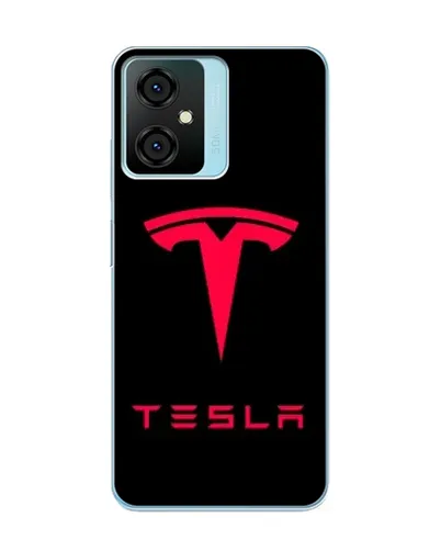 Чехол для Blackview Oscal C70 с картинкой «Tesla Red Logo»