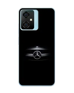 Чехол для Blackview Oscal C70 с картинкой «Mercedes — абстрактные линии»