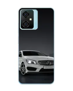 Чехол для Blackview Oscal C70 с картинкой «Mercedes AMG GT Silver»