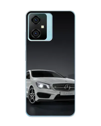 Чехол для Blackview Oscal C70 с картинкой «Mercedes AMG GT Silver»