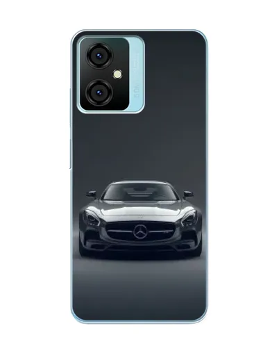 Чехол для Blackview Oscal C70 с картинкой «Mercedes на черном»
