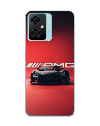 Чехол для Blackview Oscal C70 с картинкой «Mercedes AMG — красная линия»