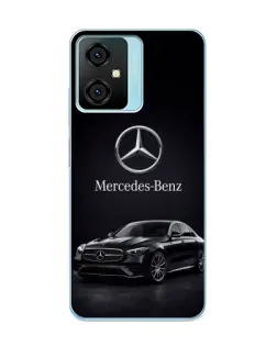 Чехол для Blackview Oscal C70 с картинкой «Mercedes — решетка радиатора»