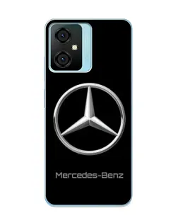 Чехол для Blackview Oscal C70 с картинкой «Mercedes Silver Logo»