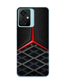 Чехол для Blackview Oscal C70 с картинкой «Mercedes Carbon Grid»