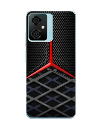 Чехол для Blackview Oscal C70 с картинкой «Mercedes Carbon Grid»