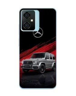 Чехол для Blackview Oscal C70 с картинкой «Mercedes G-Class красный»