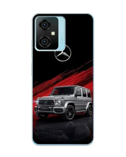 Чехол для Blackview Oscal C70 с картинкой «Mercedes G-Class красный»