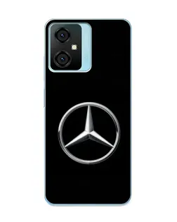 Чехол для Blackview Oscal C70 с картинкой «Mercedes классический лого»