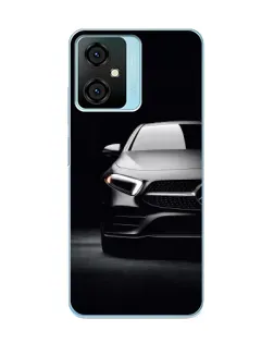 Чехол для Blackview Oscal C70 с картинкой «Свет фар Mercedes»