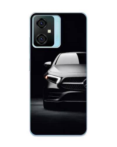 Чехол для Blackview Oscal C70 с картинкой «Свет фар Mercedes»