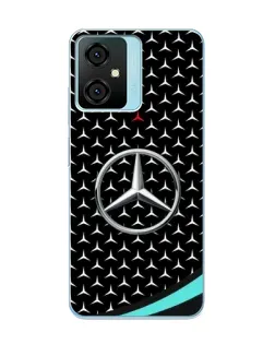 Чехол для Blackview Oscal C70 с картинкой «Mercedes — бирюзовый акцент»