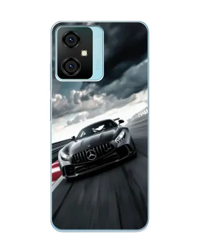 Чехол для Blackview Oscal C70 с картинкой «Гоночный Mercedes AMG»