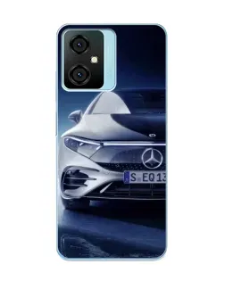Чехол для Blackview Oscal C70 с картинкой «Mercedes EQ — будущее»