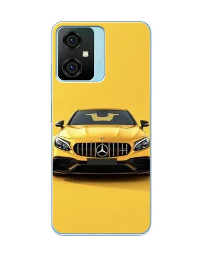 Чехол для Blackview Oscal C70 с картинкой «Желтый Mercedes GT»