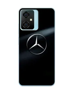 Чехол для Blackview Oscal C70 с картинкой «Mercedes на металле»