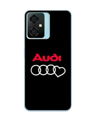 Чехол для Blackview Oscal C70 с картинкой «Логотип Audi Heart»