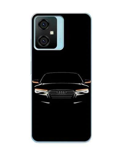 Чехол для Blackview Oscal C70 с картинкой «Audi — ночной контур»