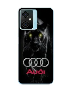 Чехол для Blackview Oscal C70 с картинкой «Пантера и Audi»