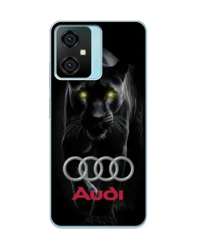 Чехол для Blackview Oscal C70 с картинкой «Пантера и Audi»