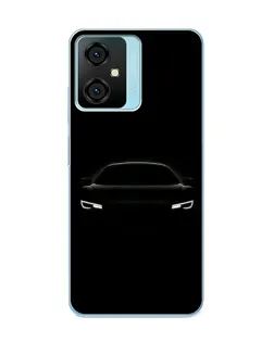 Чехол для Blackview Oscal C70 с картинкой «Взгляд Audi в темноте»