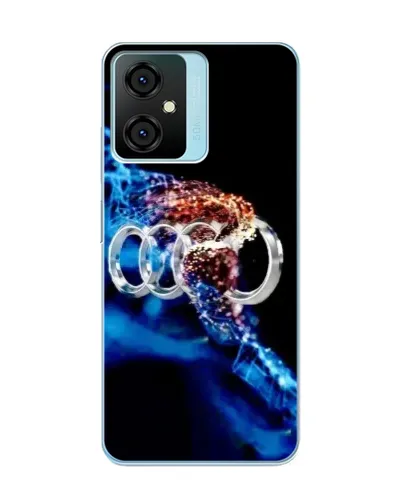 Чехол для Blackview Oscal C70 с картинкой «Энергия лого Audi»