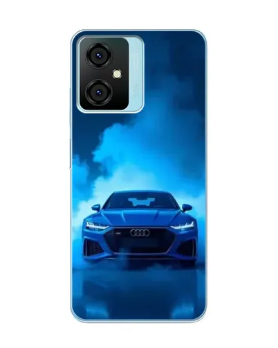 Чехол для Blackview Oscal C70 с картинкой «Audi — голубая энергия»