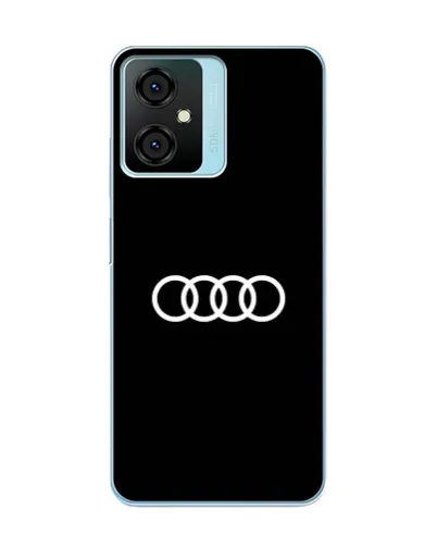 Чехол для Blackview Oscal C70 с картинкой «Audi White Logo»