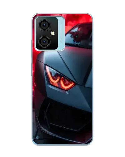 Чехол для Blackview Oscal C70 с картинкой «Lamborghini красное сияние»