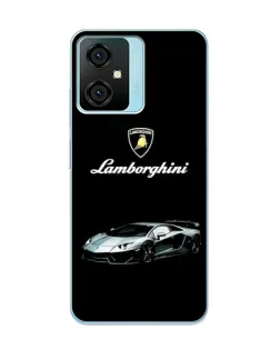 Чехол для Blackview Oscal C70 с картинкой «Логотип Lamborghini классика»