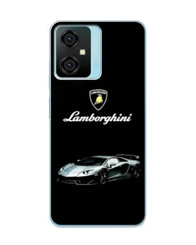 Чехол для Blackview Oscal C70 с картинкой «Логотип Lamborghini классика»