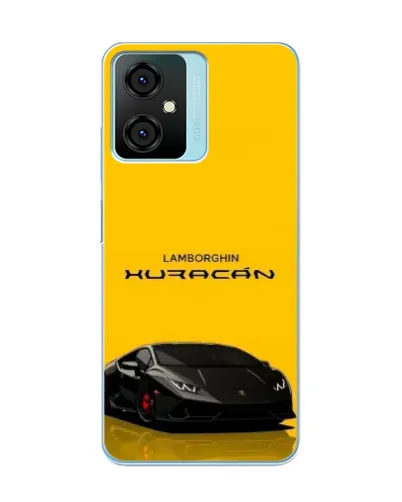 Чехол для Blackview Oscal C70 с картинкой «Lamborghini Huracan черный»