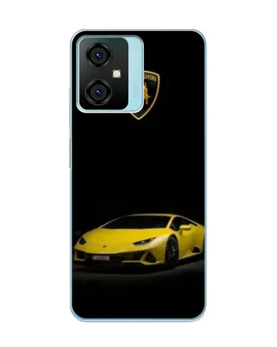 Чехол для Blackview Oscal C70 с картинкой «Lamborghini желтый акцент»