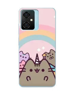 Чохол для Blackview Oscal C70 з картинкою «Єдиноріг Pusheen»