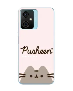 Чохол для Blackview Oscal C70 з картинкою «Pusheen логотип»