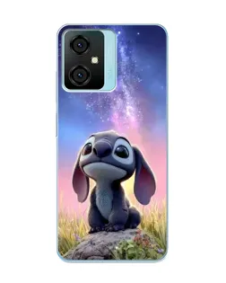Чехол для Blackview Oscal C70 с картинкой «Стич на рассвете»