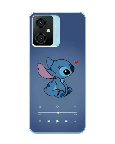 Чехол для Blackview Oscal C70 с картинкой «Музыкальный Stitch»