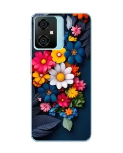 Чохол для Blackview Oscal C70 з картинкою «Квіткова феєрія»
