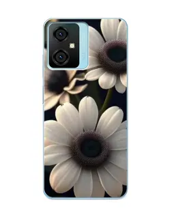 Чохол для Blackview Oscal C70 з картинкою «Білі маргаритки макро»