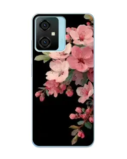 Чохол для Blackview Oscal C70 з картинкою «Рожева гілка сакури»
