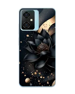 Чохол для Blackview Oscal C70 з картинкою «Чорний лотос»