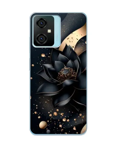 Чохол для Blackview Oscal C70 з картинкою «Чорний лотос» Чохол для Blackview Oscal C70 з картинкою «Чорний лотос»